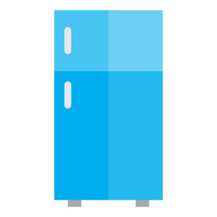 Fridge flat style icon