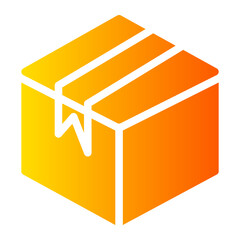 package box gradient icon