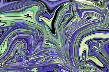 Abstract Liquid Paint Digital Paper