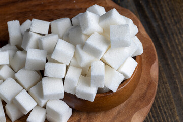 Refined white beet sugar, cubes