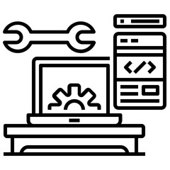 Icon System Performance With Style Outline