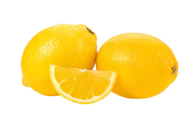 Lemon isolated on transparent png