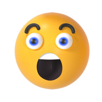 emoji face surprised.