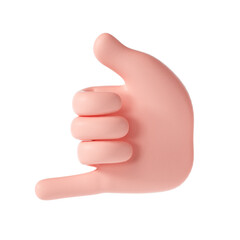 Rock on hand gesture