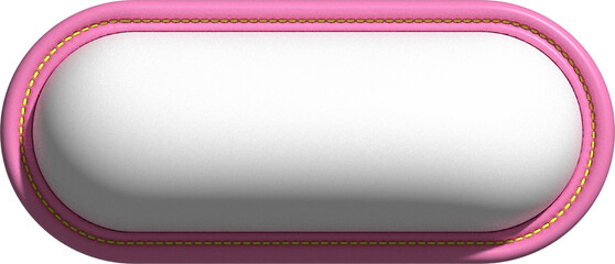 cute 3D banner tape tag label decoration