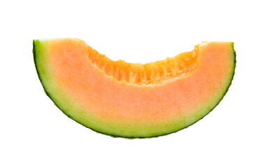 cantaloupe melon isolated on transparent png