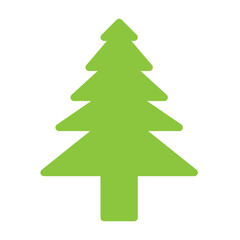 green christmas tree