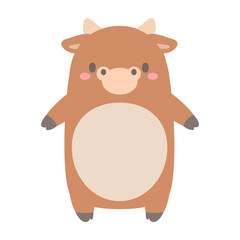 cute wild animal cartoon text frame for decorating schedule notebook