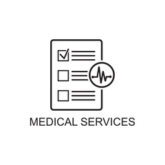 medical service icon , medical icon