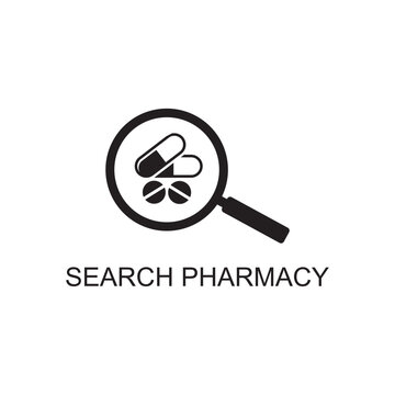 Search Pharmacy Icon , Medical Icon