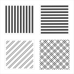 Abstrac white background with geometric and line vector. Black and White.

