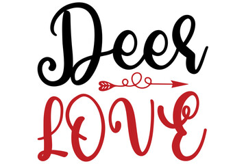 Deer love, Valentine SVG Design, Valentine Cut File, Valentine SVG, Valentine T-Shirt Design, Valentine Design, Valentine Bundle, Heart, Valentine Love