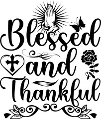 Jesus and Bible Verse religious, motivational, Lettering t-shirt design