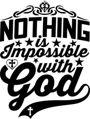 Jesus and Bible Verse religious, motivational, Lettering t-shirt design