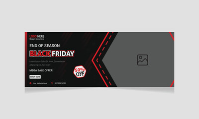 Facebook cover and banner design templates