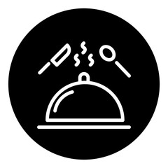 movable food cover icon