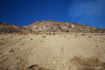 volcanic mountain landscape