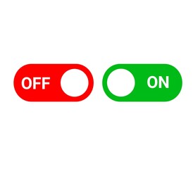 On off switch toggle icon 