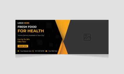 New Creative Face book banner and cover design templates