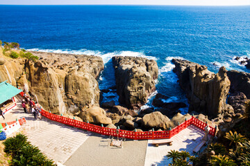 Udo shrine is a Shinto shrine in Nichinan, Miyazaki prefecture, Kyushu, Japan.