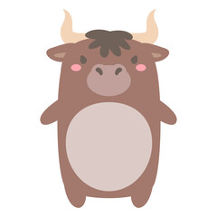 cute wild animal cartoon text frame for decorating schedule notebook