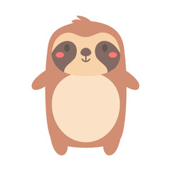 cute wild animal cartoon text frame for decorating schedule notebook