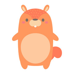 cute wild animal cartoon text frame for decorating schedule notebook