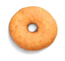 Delicious donut isolated on white background