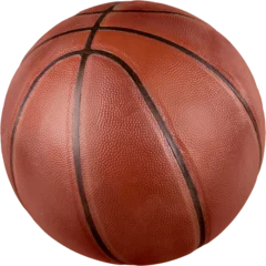Fototapeten Basket Ball over Transparent Background © BillionPhotos.com
