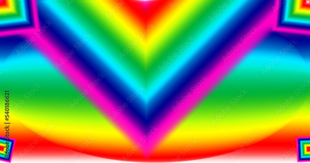 Aufkleber abstract colorful background with squares. gama de colores básicos y complementarios