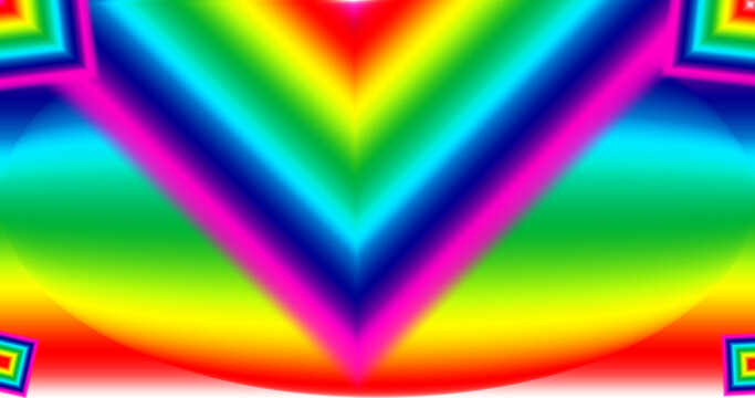 abstract colorful background with squares. Gama de colores b&aacute;sicos y complementarios