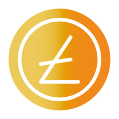 Litecoin gradient icon