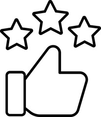 Like Award Thumbs up Recommend Icon