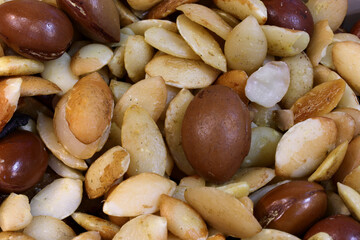 Argan seed used to create beauty and cosmetic products
