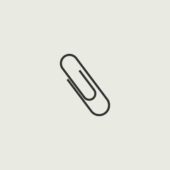 Paper clip icon