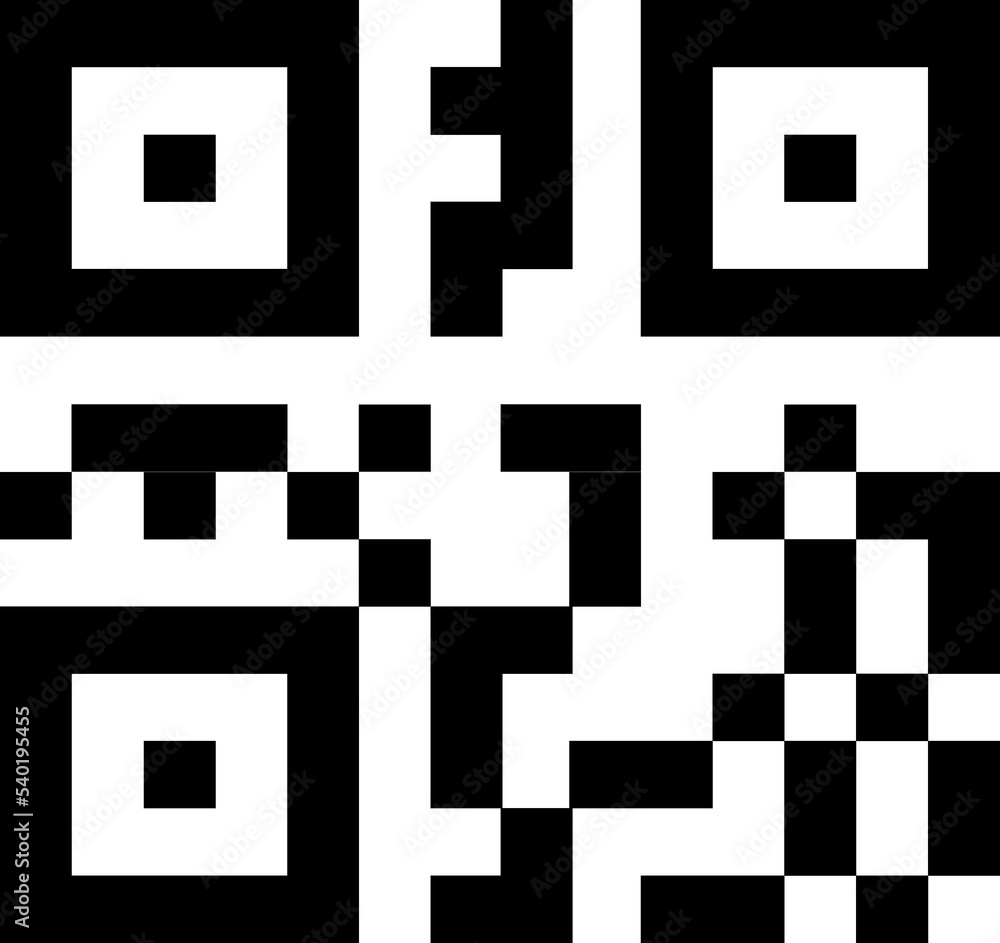 Fototapete capture qr code on mobile phone. hand holding phone with qr code.