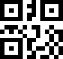 Capture qr code on mobile phone. Hand holding phone with Qr code. - obrazy, fototapety, plakaty