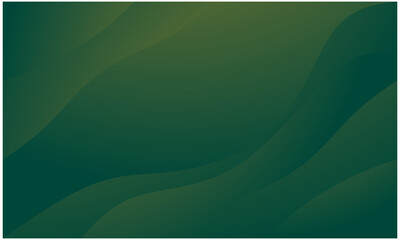 Green abstract wave background for posters, banners, presentations etc