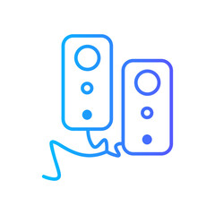 speaker gradient icon