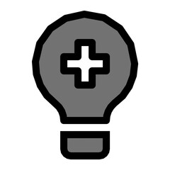 Add Bulb Vector Icon