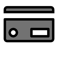 Credit Card Vector Icon