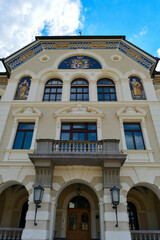 Regierungsgebäude des Fürstentums in Vaduz, Liechtenstein 