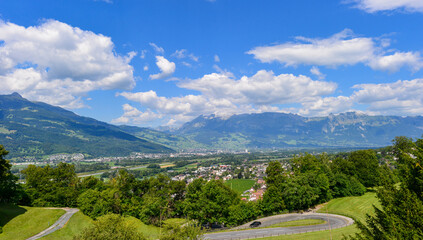 Vaduz, Liechtenstein - obrazy, fototapety, plakaty