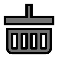 Shopping Basket Vector Icon