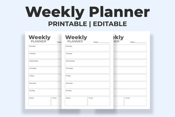 Weekly Planner