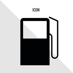 Gas station vector icon illustration sign