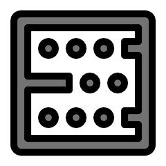 Maze Game Vector Icon