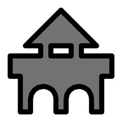 Temple Vector Icon