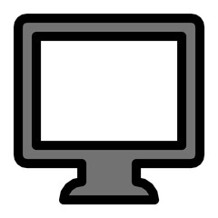Monitor Vector Icon