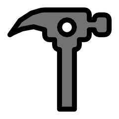 Hammer Vector Icon 
